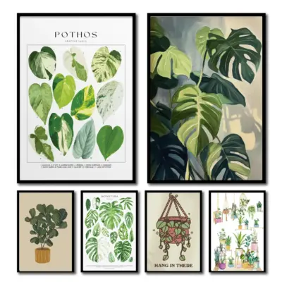 Green Botanical Leaves